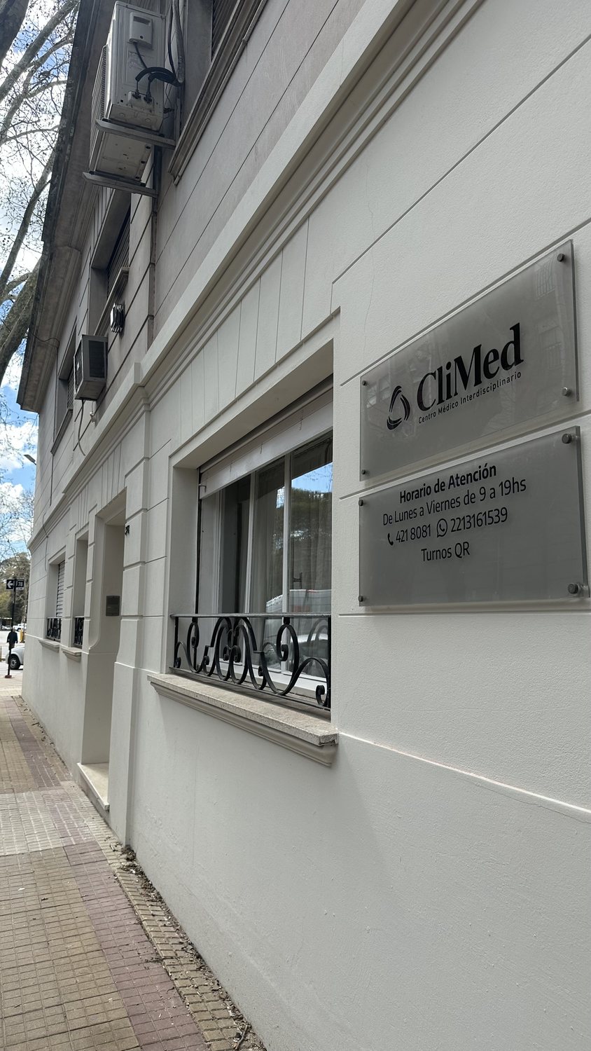 Fachada de la sede de Climed